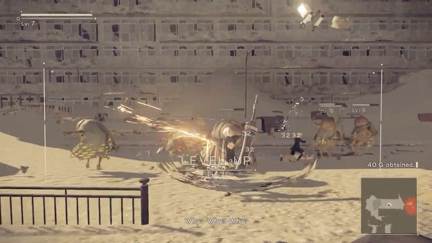 Switch版《尼爾:自動人形》明日發售 實機展示公布 Switch版《尼爾:自動人形》明日發售 實機展示公布