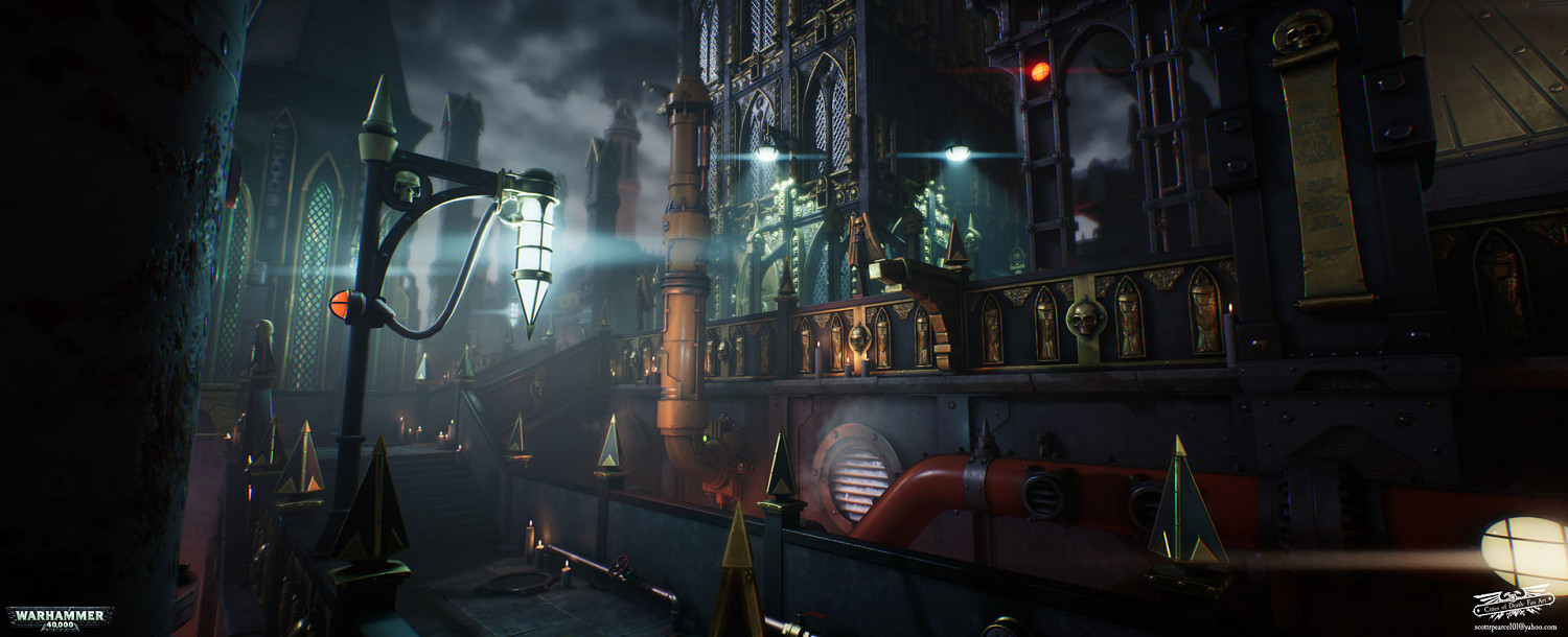 粉絲自製 《戰鎚40K》“死亡之城”虛幻4精致截圖展示 粉絲自製 《戰鎚40K》“死亡之城”虛幻4精致截圖展示