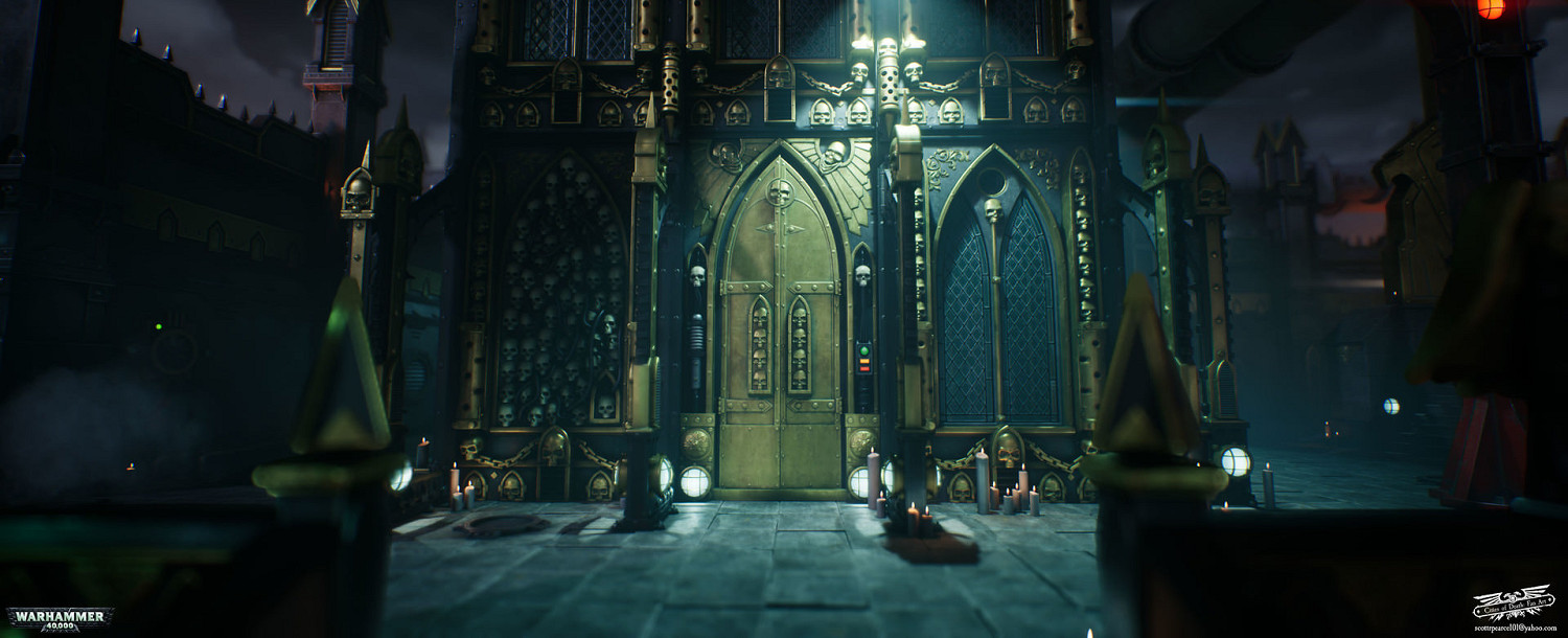 粉絲自製 《戰鎚40K》“死亡之城”虛幻4精致截圖展示 粉絲自製 《戰鎚40K》“死亡之城”虛幻4精致截圖展示