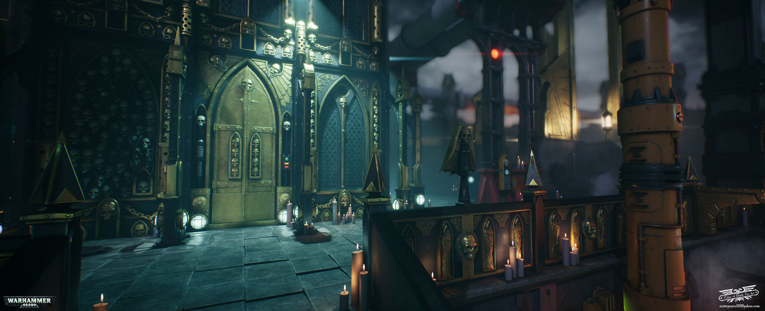 粉絲自製 《戰鎚40K》“死亡之城”虛幻4精致截圖展示 粉絲自製 《戰鎚40K》“死亡之城”虛幻4精致截圖展示