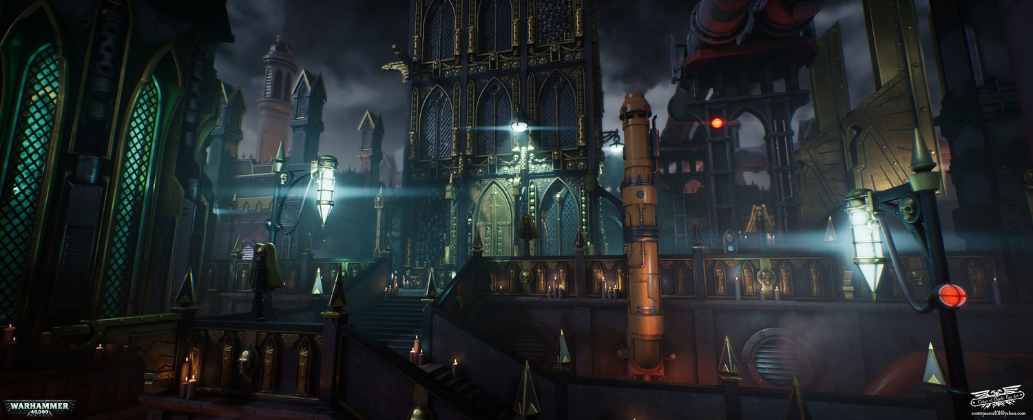 粉絲自製 《戰鎚40K》“死亡之城”虛幻4精致截圖展示 粉絲自製 《戰鎚40K》“死亡之城”虛幻4精致截圖展示