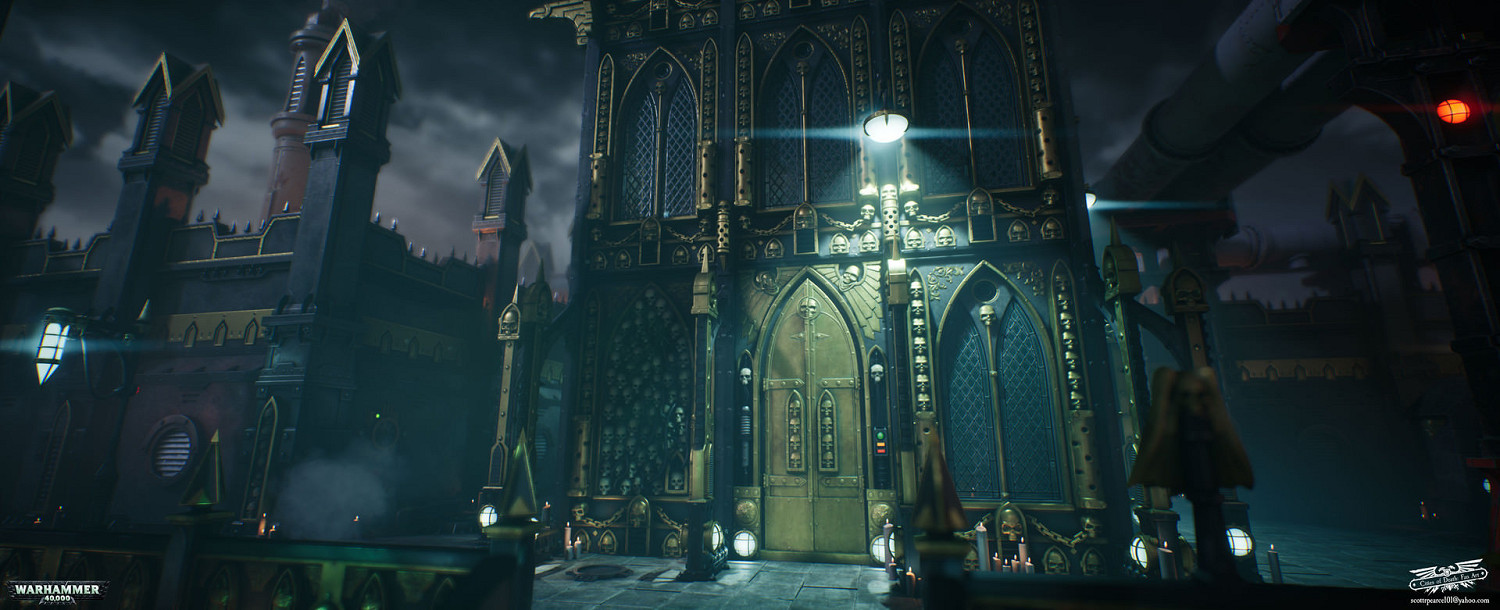 粉絲自製 《戰鎚40K》“死亡之城”虛幻4精致截圖展示 粉絲自製 《戰鎚40K》“死亡之城”虛幻4精致截圖展示