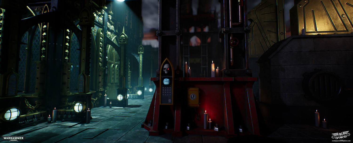 粉絲自製 《戰鎚40K》“死亡之城”虛幻4精致截圖展示 粉絲自製 《戰鎚40K》“死亡之城”虛幻4精致截圖展示