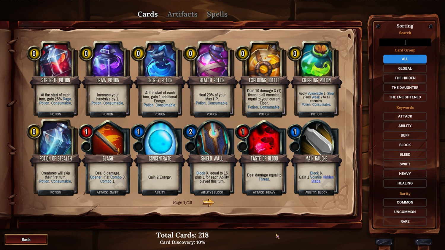 Roguelite卡牌遊戲《虛空穹牢》 1.0 正式版在Steam發售