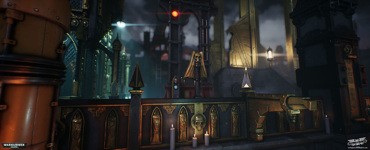 粉絲自製 《戰鎚40K》“死亡之城”虛幻4精致截圖展示 粉絲自製 《戰鎚40K》“死亡之城”虛幻4精致截圖展示