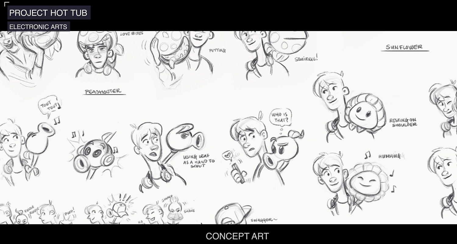 EA曾開發一款帶劇情的《植物大戰殭屍》遊戲