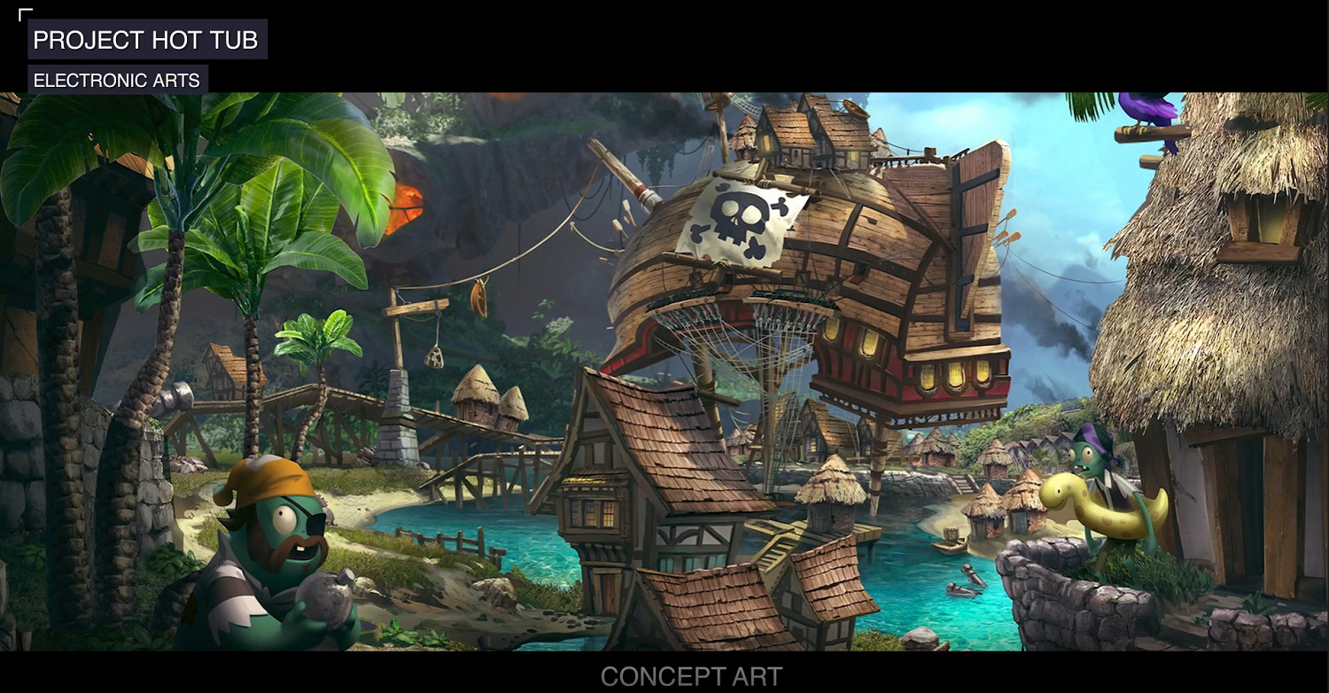 EA曾開發一款帶劇情的《植物大戰殭屍》遊戲