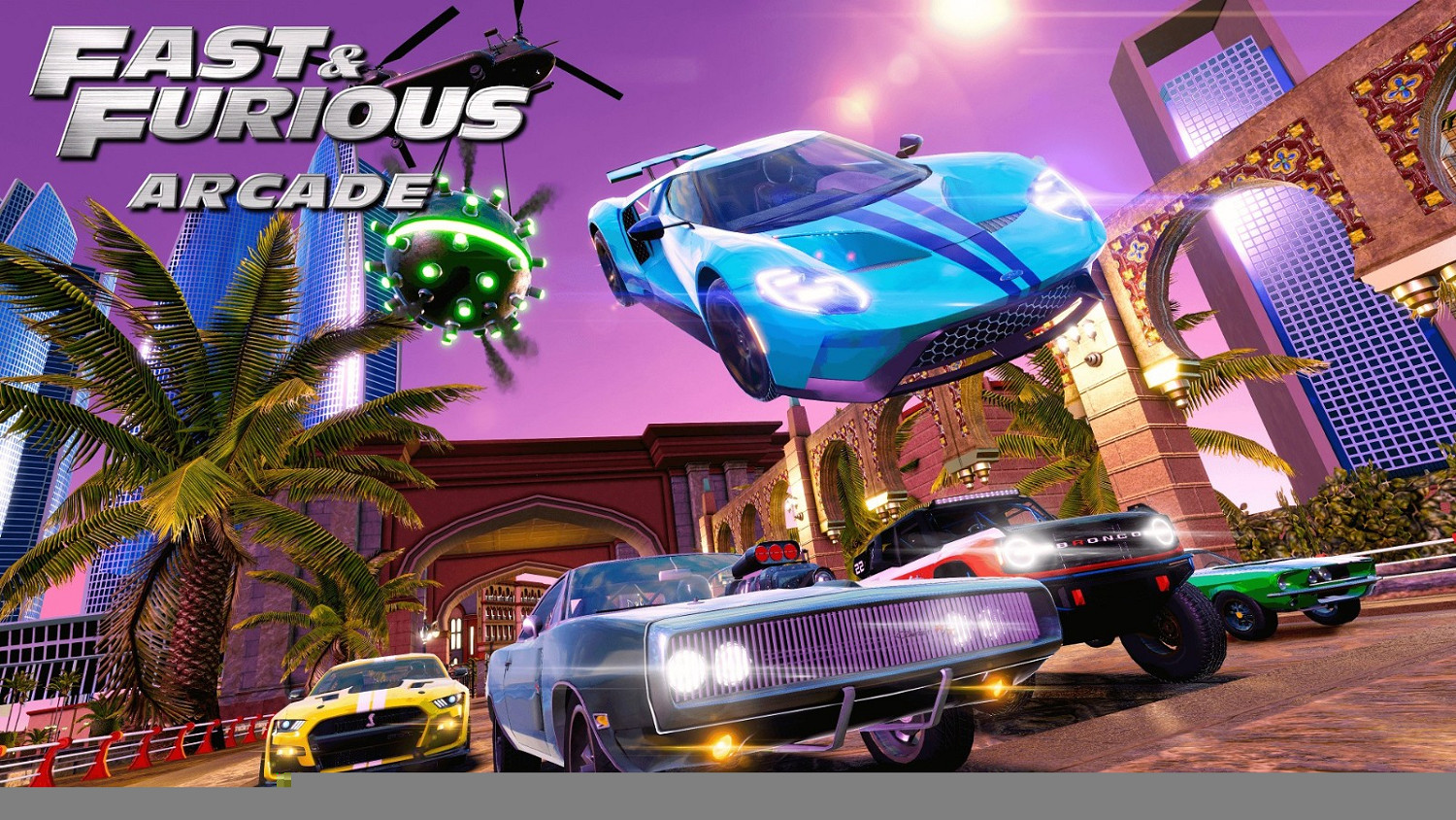 《玩命關頭》新遊戲官方宣傳 4塊65英寸大螢幕超爽體驗 《玩命關頭》新遊戲官方宣傳 4塊65英寸大螢幕超爽體驗