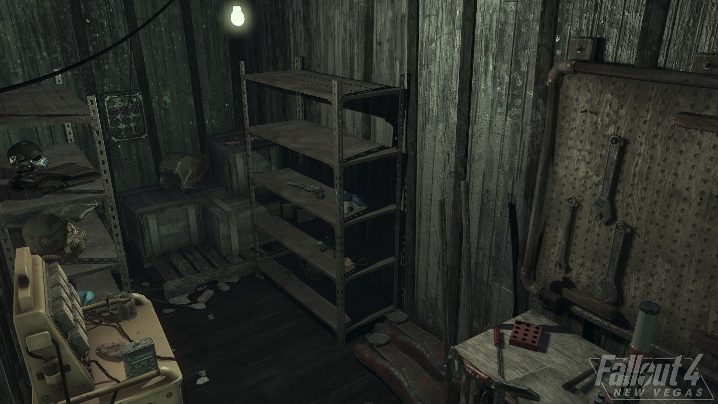 《輻射4：新維加斯》MOD最新圖片展示NCR安全屋！