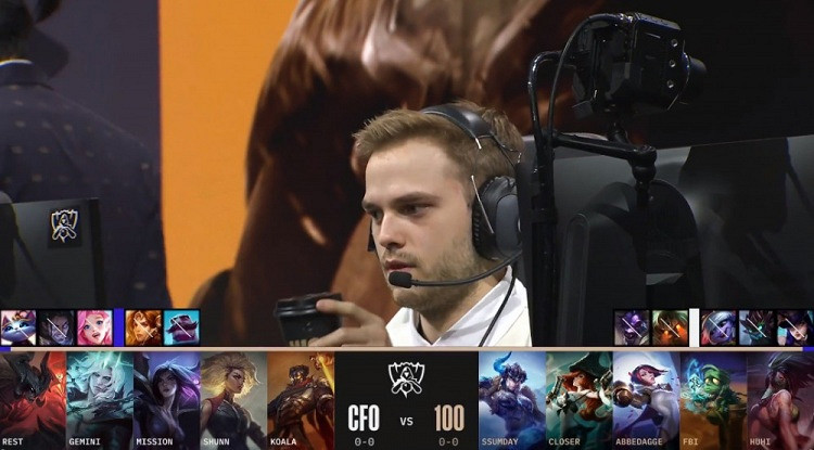 《英雄聯盟》S12小組賽：Shunn三殺  CFO戰勝100T