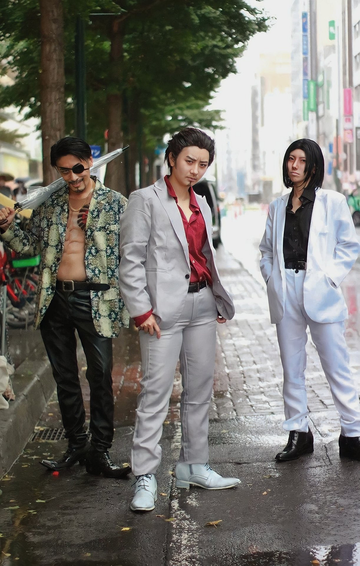 嶋野狂犬氣質拉滿！日本大叔COS《如龍》真島吾朗