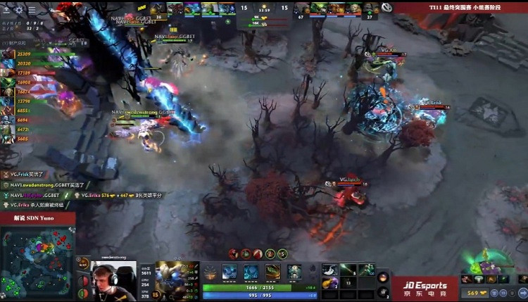 《Dota2》Ti11外卡賽戰報：VG 1-1 NAVI雙方戰平