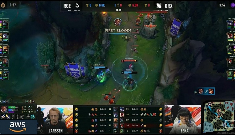 《英雄聯盟》S12小組賽戰報：RGE無解營運戰勝DRX