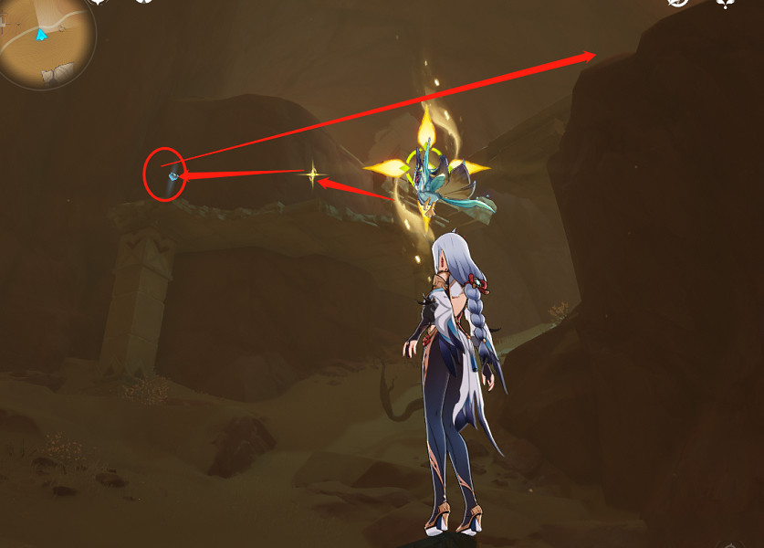 《原神》3.1沙漠地底珍貴寶箱怎麽拿?3.1沙漠地底珍貴寶箱拿法分享 《原神》3.1沙漠地底珍貴寶箱怎麽拿?3.1沙漠地底珍貴寶箱拿法分享