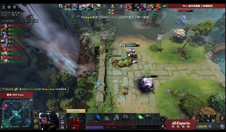 《Dota2》Ti11外卡賽戰報：VG 1-1 NAVI雙方戰平