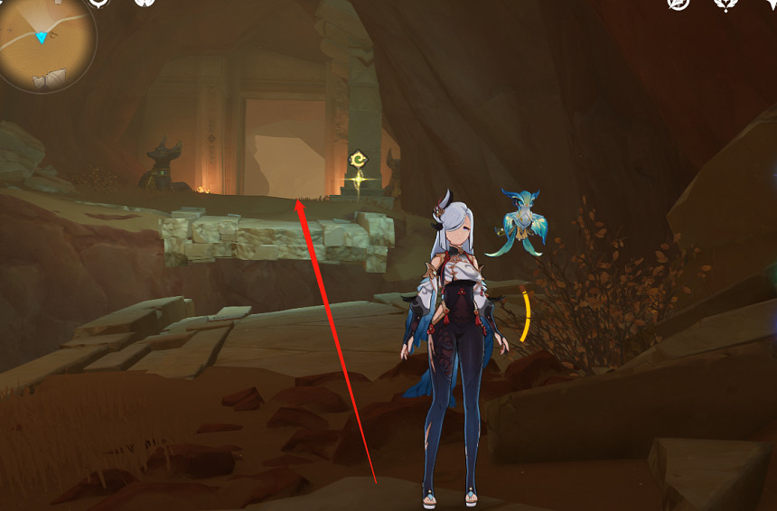 《原神》3.1沙漠地底珍貴寶箱怎麽拿?3.1沙漠地底珍貴寶箱拿法分享 《原神》3.1沙漠地底珍貴寶箱怎麽拿?3.1沙漠地底珍貴寶箱拿法分享