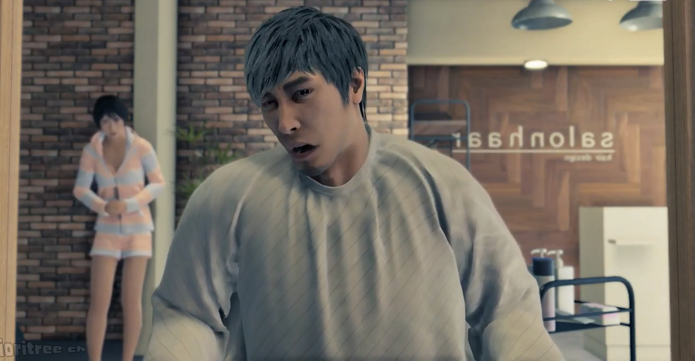 《如龍8》桐生滿頭銀髮！玩家整活桐生被嘲笑小劇場