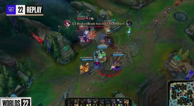 《英雄聯盟》S12小組賽戰報：G2兵不血刃勝EG