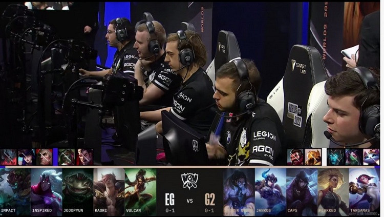 《英雄聯盟》S12小組賽戰報：G2兵不血刃勝EG