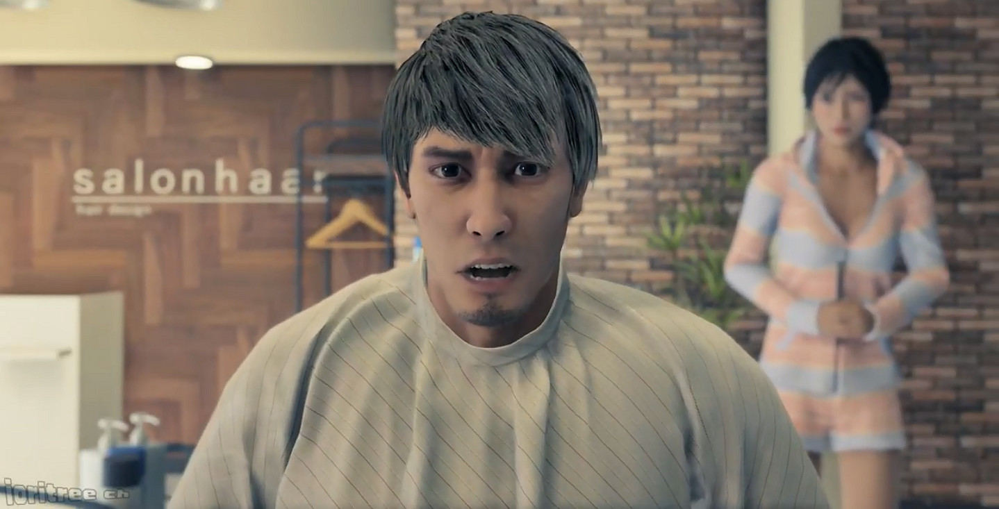 《如龍8》桐生滿頭銀髮！玩家整活桐生被嘲笑小劇場