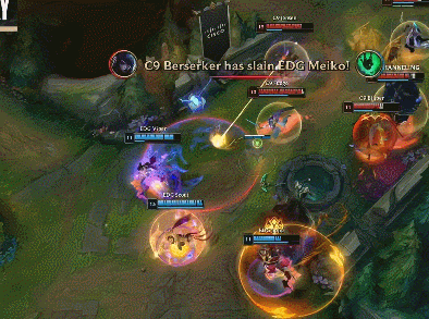 《英雄聯盟》S12小組賽戰報:Meiko神鉤護佑 EDG勝C9 《英雄聯盟》S12小組賽戰報:Meiko神鉤護佑 EDG勝C9