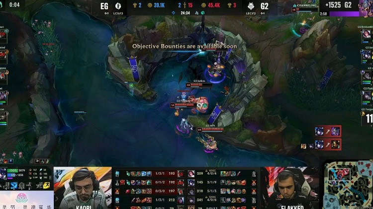 《英雄聯盟》S12小組賽戰報：G2兵不血刃勝EG