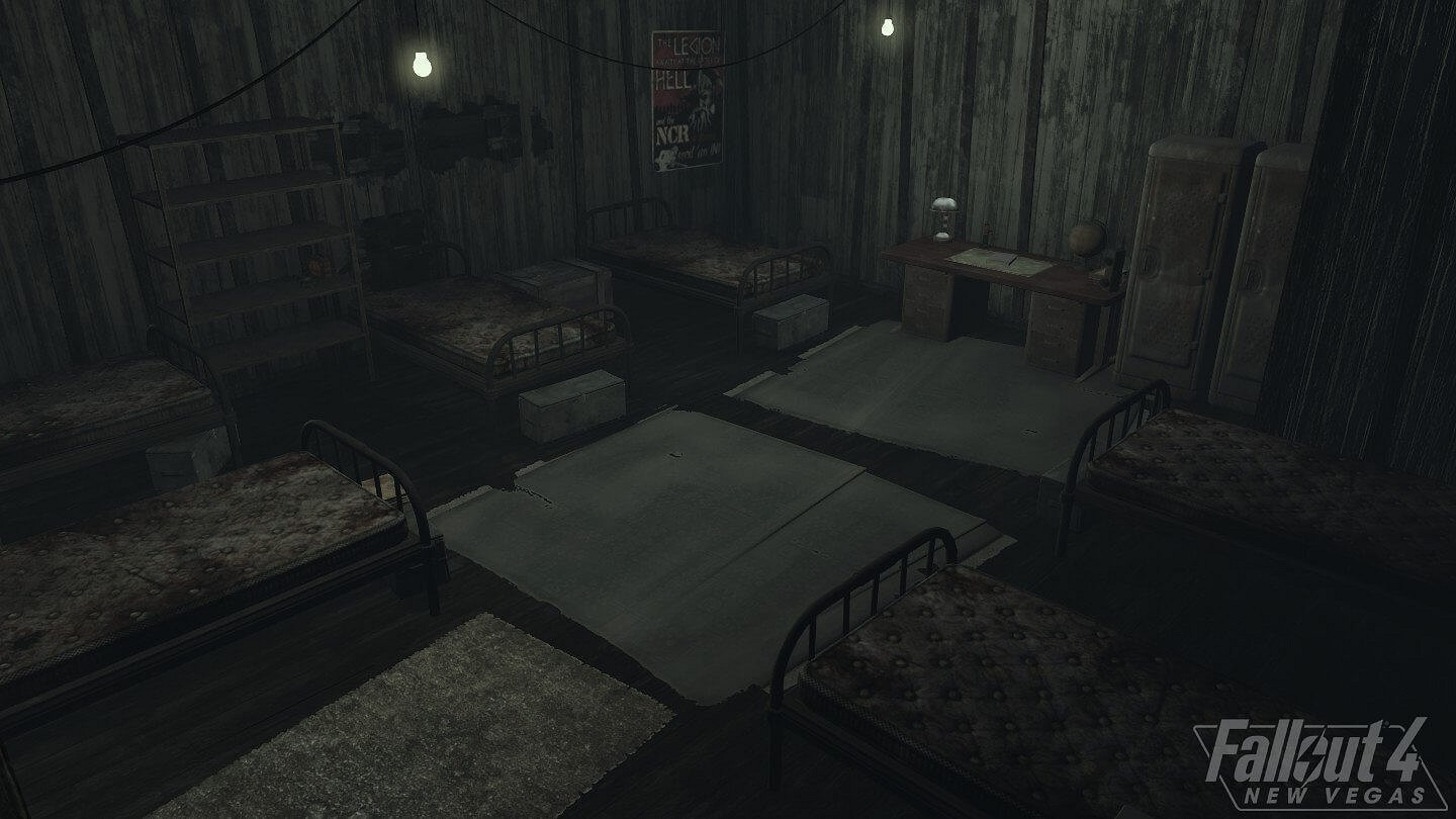 《異塵餘生4:新維加斯》Mod新截圖 NCR安全屋內景展示 《異塵餘生4:新維加斯》Mod新截圖 NCR安全屋內景展示