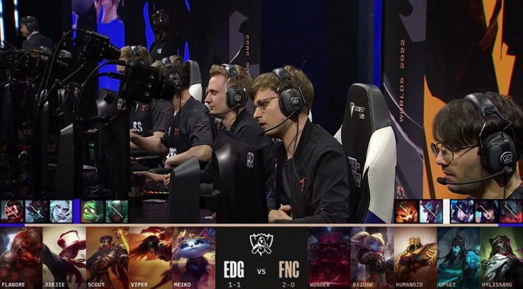 《英雄聯盟》S12小組賽戰報：打斷連勝 EDG擊潰FNC