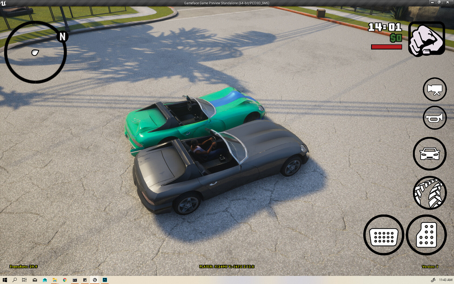 《GTA三部曲》早期遊戲內截圖公開 開發者曬車輛模型