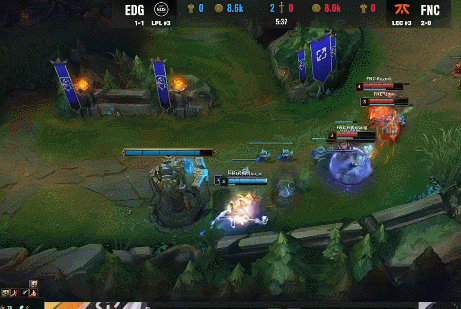 《英雄聯盟》S12小組賽戰報：打斷連勝 EDG擊潰FNC