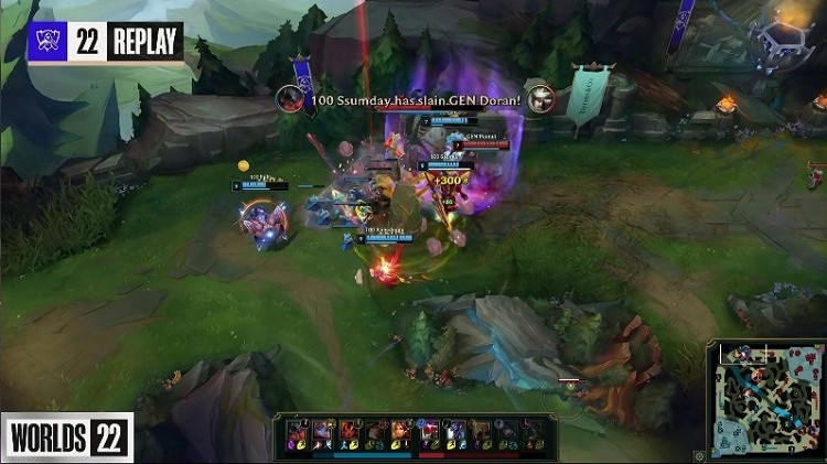 《英雄聯盟》S12小組賽戰報：GEN輕鬆戰勝100T