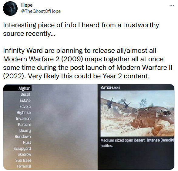 迎20周年!《COD19》戰役DLC明年底同地圖包捆綁發售 迎20周年!《COD19》戰役DLC明年底同地圖包捆綁發售