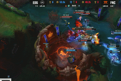 《英雄聯盟》S12小組賽戰報：打斷連勝 EDG擊潰FNC