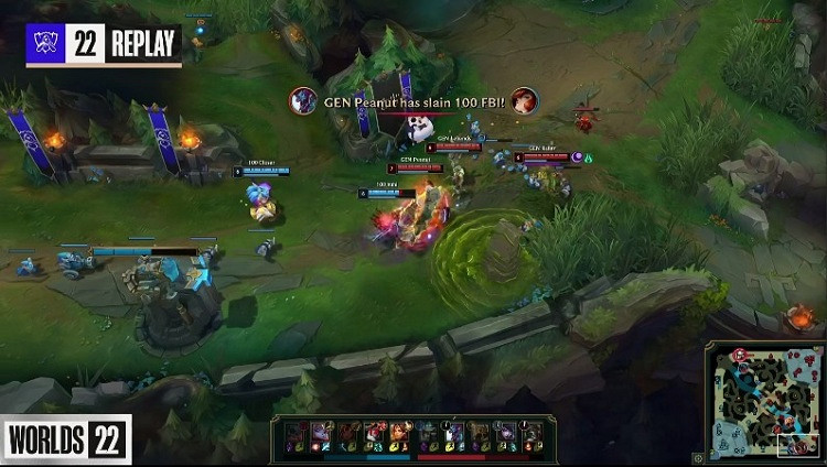 《英雄聯盟》S12小組賽戰報：GEN輕鬆戰勝100T