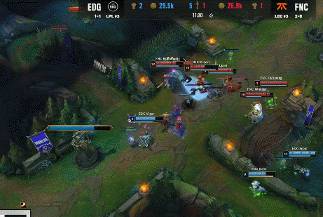 《英雄聯盟》S12小組賽戰報：打斷連勝 EDG擊潰FNC