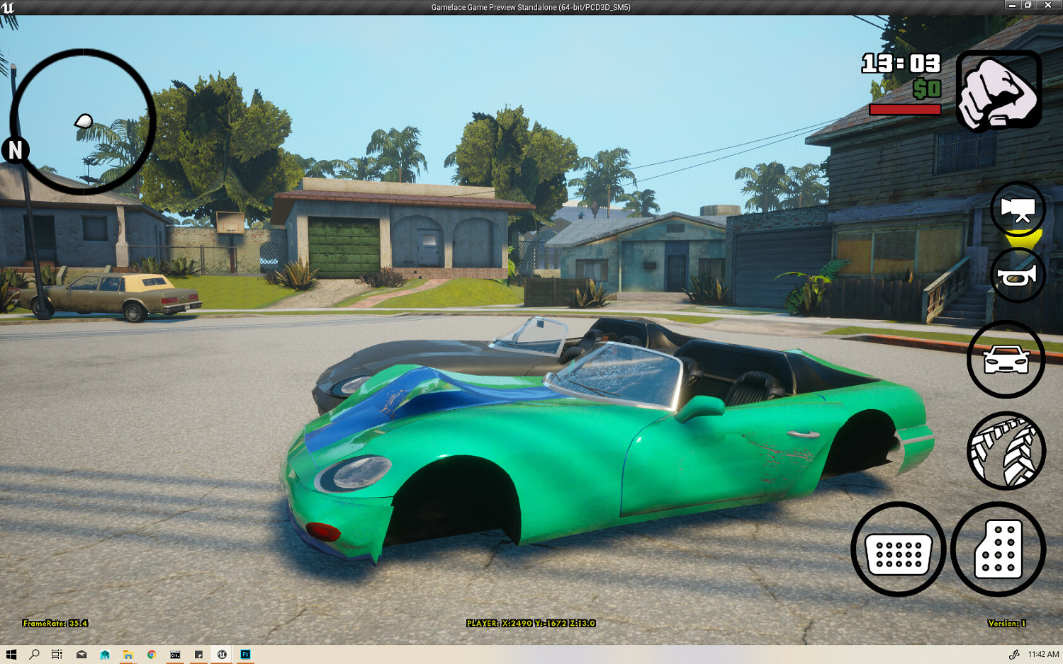 《GTA三部曲》早期遊戲內截圖公開 開發者曬車輛模型