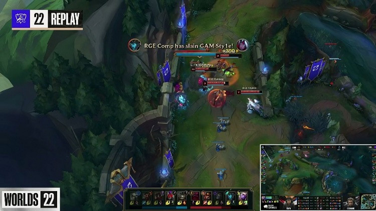 《英雄聯盟》S12小組賽戰報：三殺收尾 RGE戰勝GAM