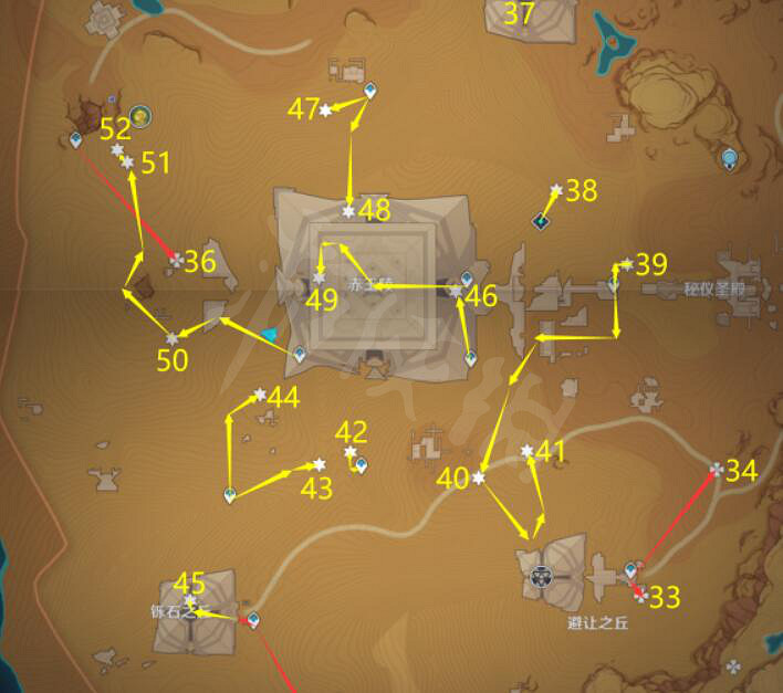 《原神》沙漠地圖仙靈在哪?沙漠地圖仙靈位置介紹 《原神》沙漠地圖仙靈在哪?沙漠地圖仙靈位置介紹