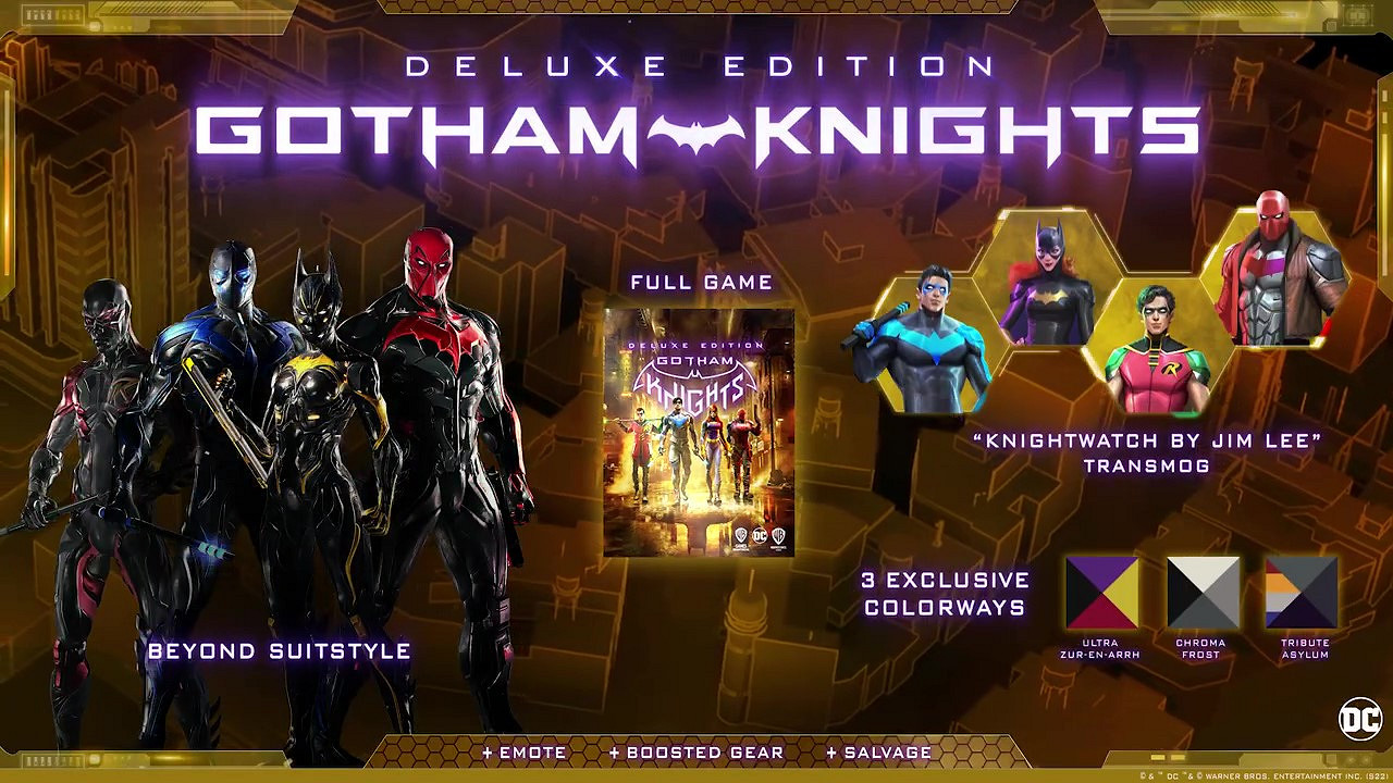 DC超英《高譚騎士》豪華版預告 戰鬥畫面絲滑流暢! DC超英《高譚騎士》豪華版預告 戰鬥畫面絲滑流暢!