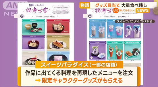 《原神》連動日本餐廳 玩家為集齊周邊大量浪費食物 《原神》連動日本餐廳 玩家為集齊周邊大量浪費食物