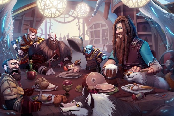 《戰神：諸神黃昏》藝術家合作插畫 家庭氣息濃鬱！