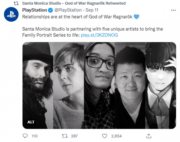 《戰神：諸神黃昏》藝術家合作插畫 家庭氣息濃鬱！