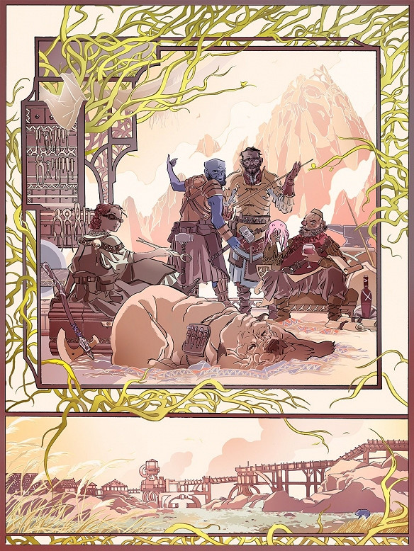 《戰神：諸神黃昏》藝術家合作插畫 家庭氣息濃鬱！