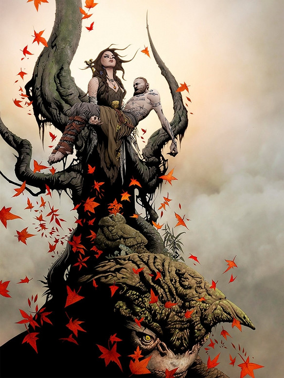 《戰神：諸神黃昏》藝術家合作插畫 家庭氣息濃鬱！