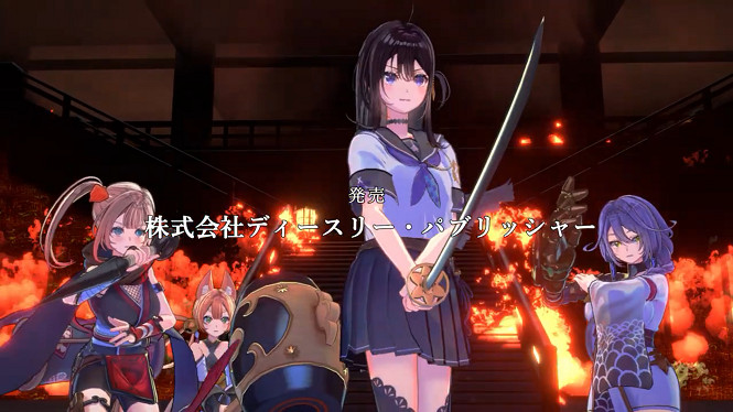 D3P新作《武士少女》開場影片公布 12月正式發售 D3P新作《武士少女》開場影片公布 12月正式發售