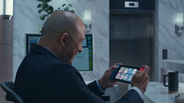 溫暖父女情 美任發布兩則Switch廣告