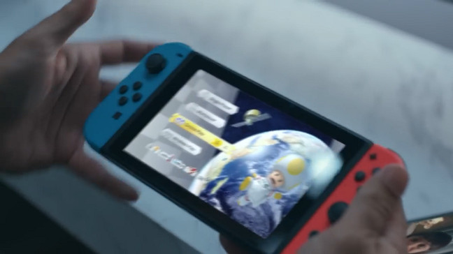 溫暖父女情 美任發布兩則Switch廣告