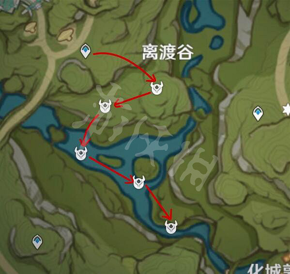 《原神》蕈獸掃蕩路線推薦 蕈獸掃蕩路線介紹 《原神》蕈獸掃蕩路線推薦 蕈獸掃蕩路線介紹