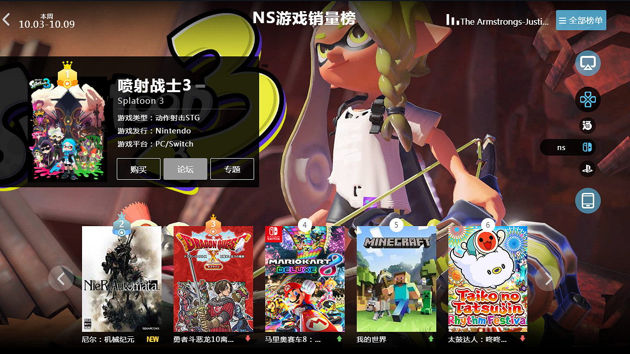 10.03-10.09全球遊戲銷量榜:《FIFA 23》Steam賣爆 10.03-10.09全球遊戲銷量榜:《FIFA 23》Steam賣爆