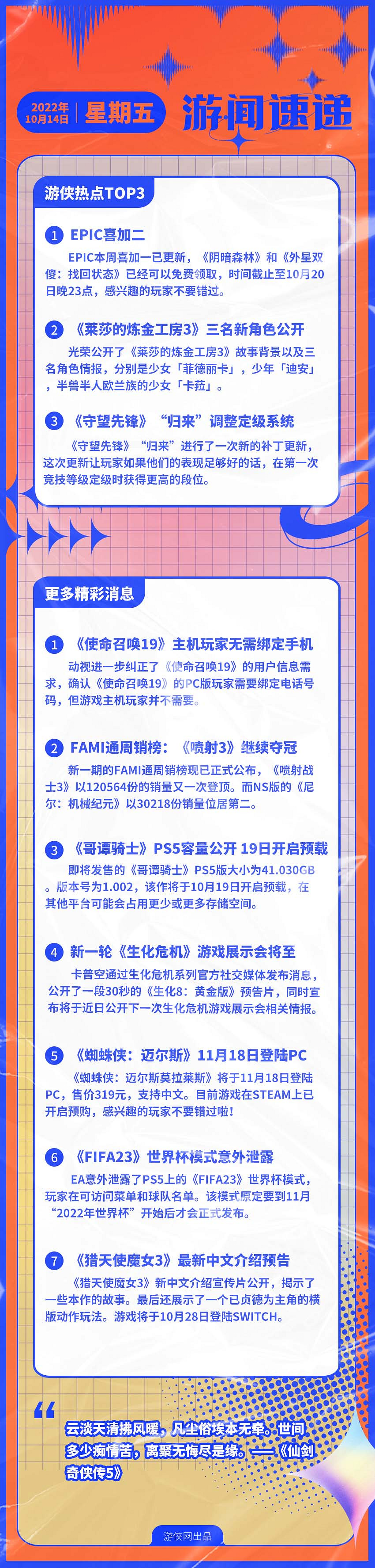 早報：Epic喜加二 《萊莎3》公開三名新角色！